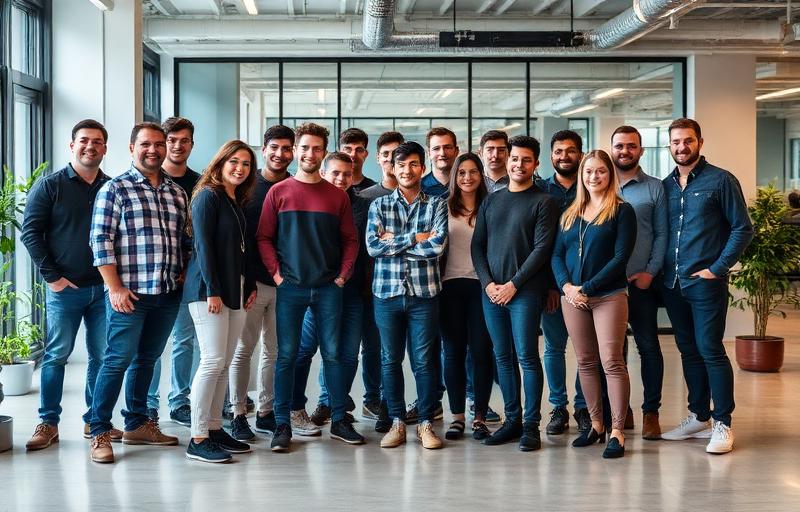 Our team illustration - adventure team, treasure hunters, collaborative gaming community